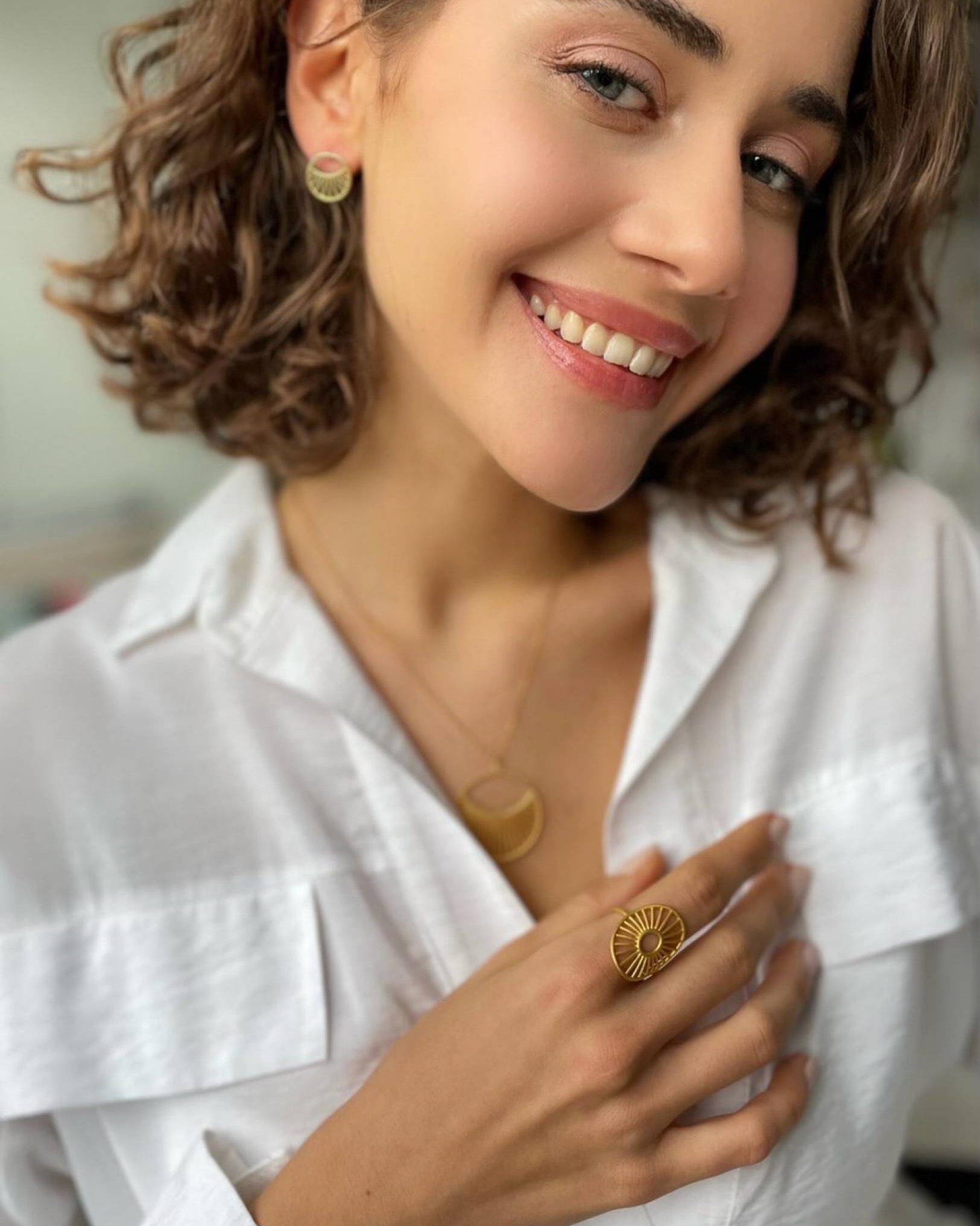 Antique Daylight Jewelry Set - Sterling Silver