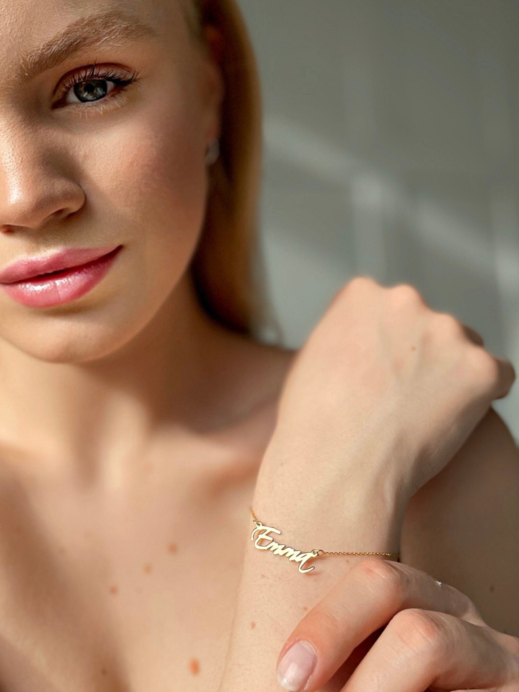 Personalised Name Bracelet - Sterling Silver