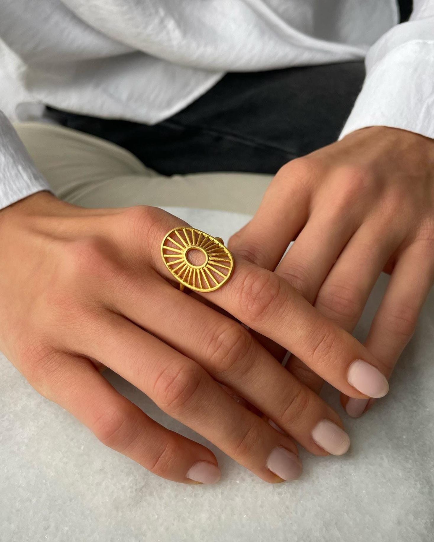 Antique Daylight Jewelry Set - Sterling Silver