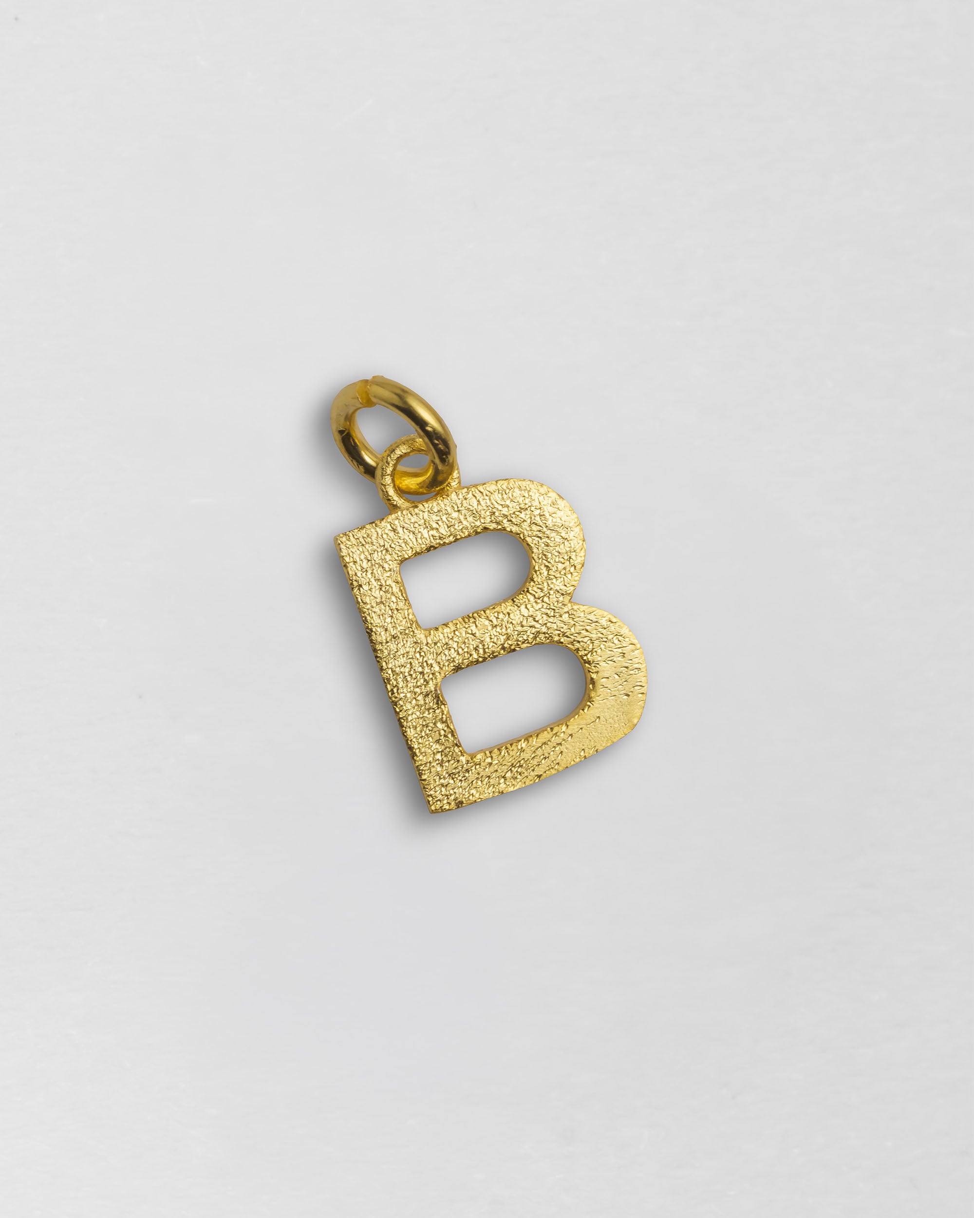 Personalised Initial Letter Charm - Sterling Silver