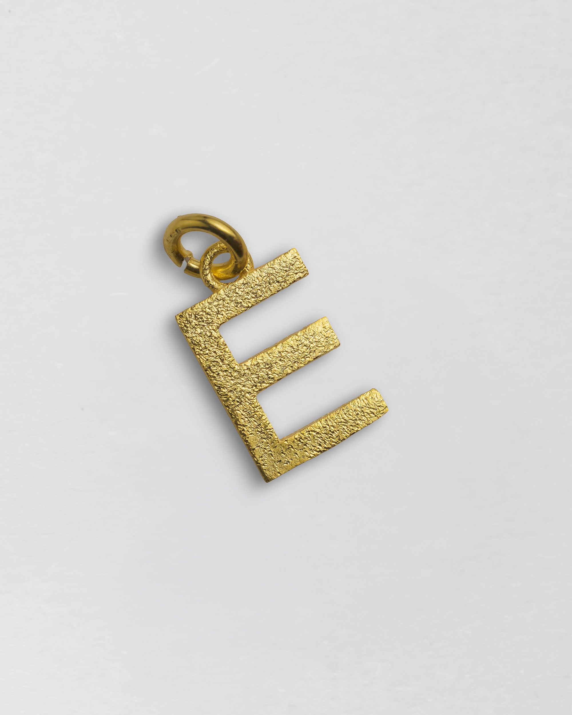 Personalised Initial Letter Charm - Sterling Silver