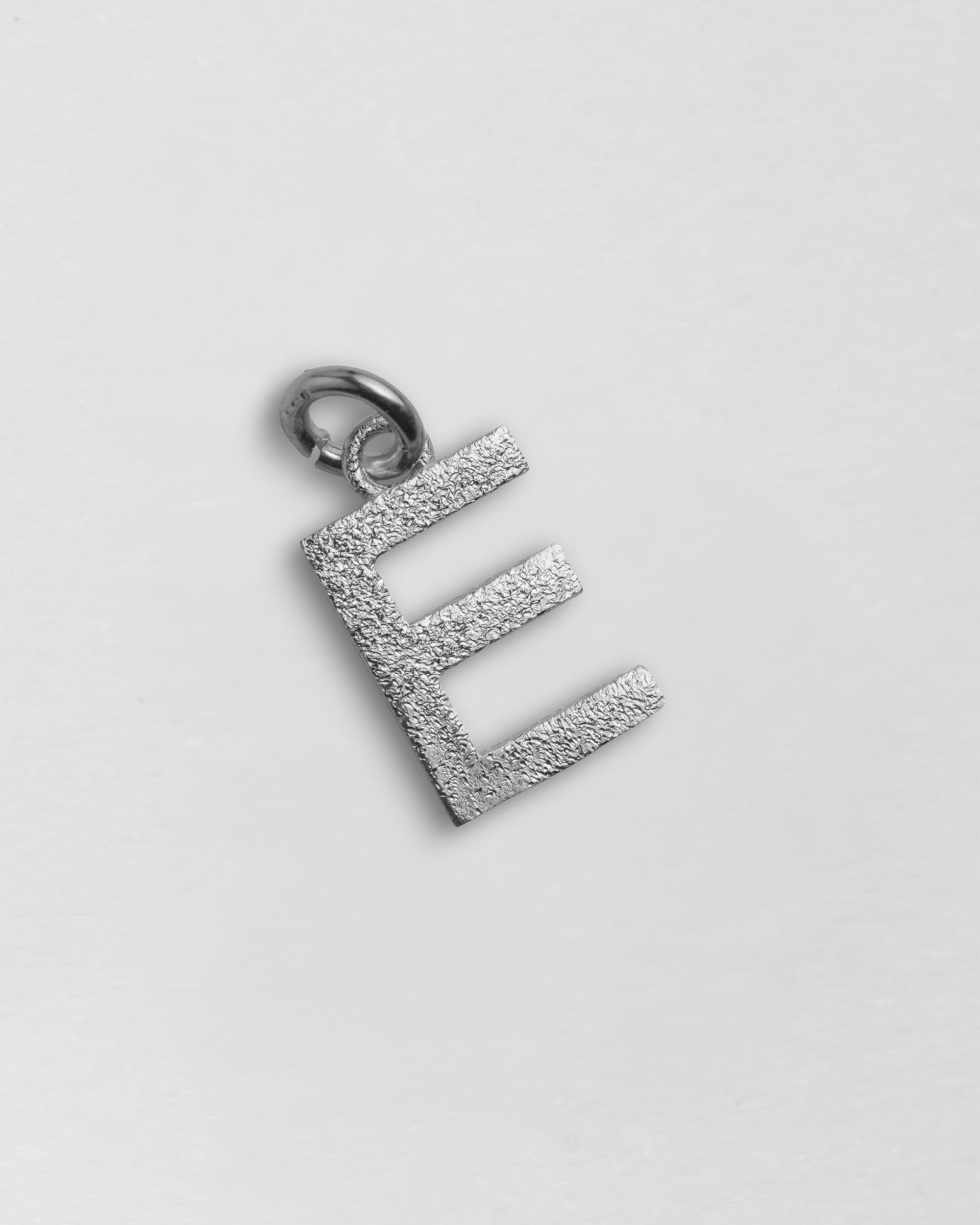 Personalised Initial Letter Charm - Sterling Silver