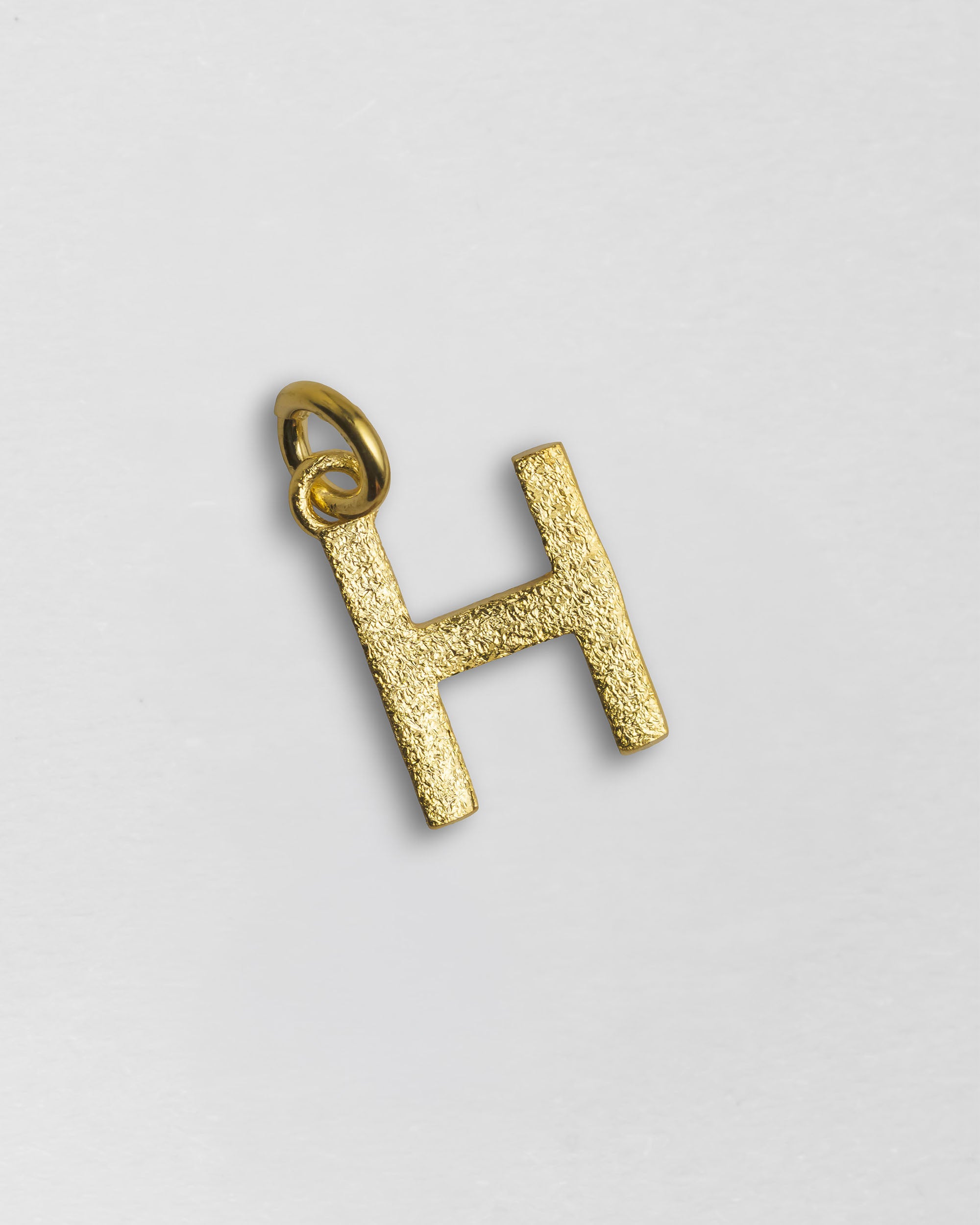 Personalised Initial Letter Charm - Sterling Silver