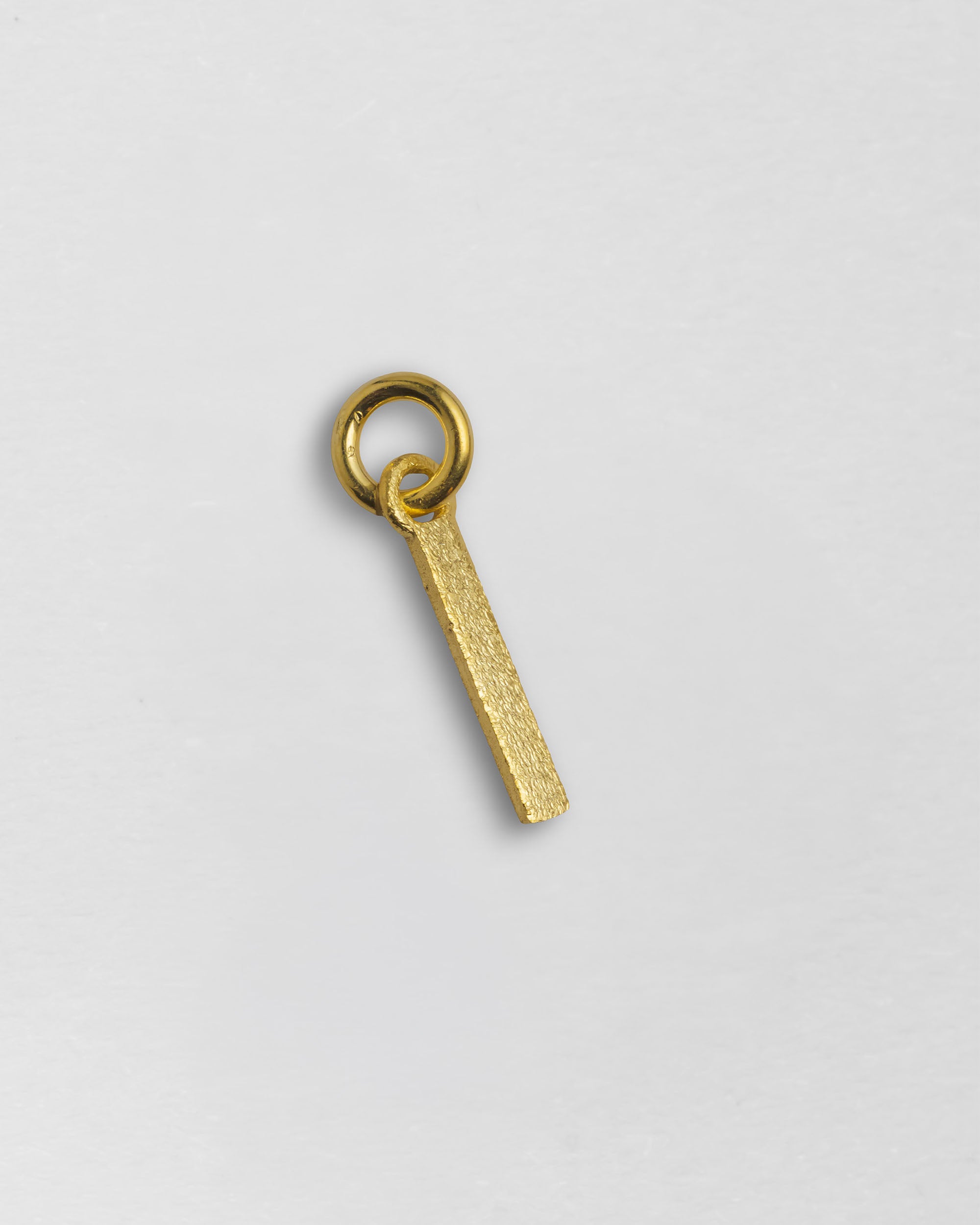 Personalised Initial Letter Charm - Sterling Silver