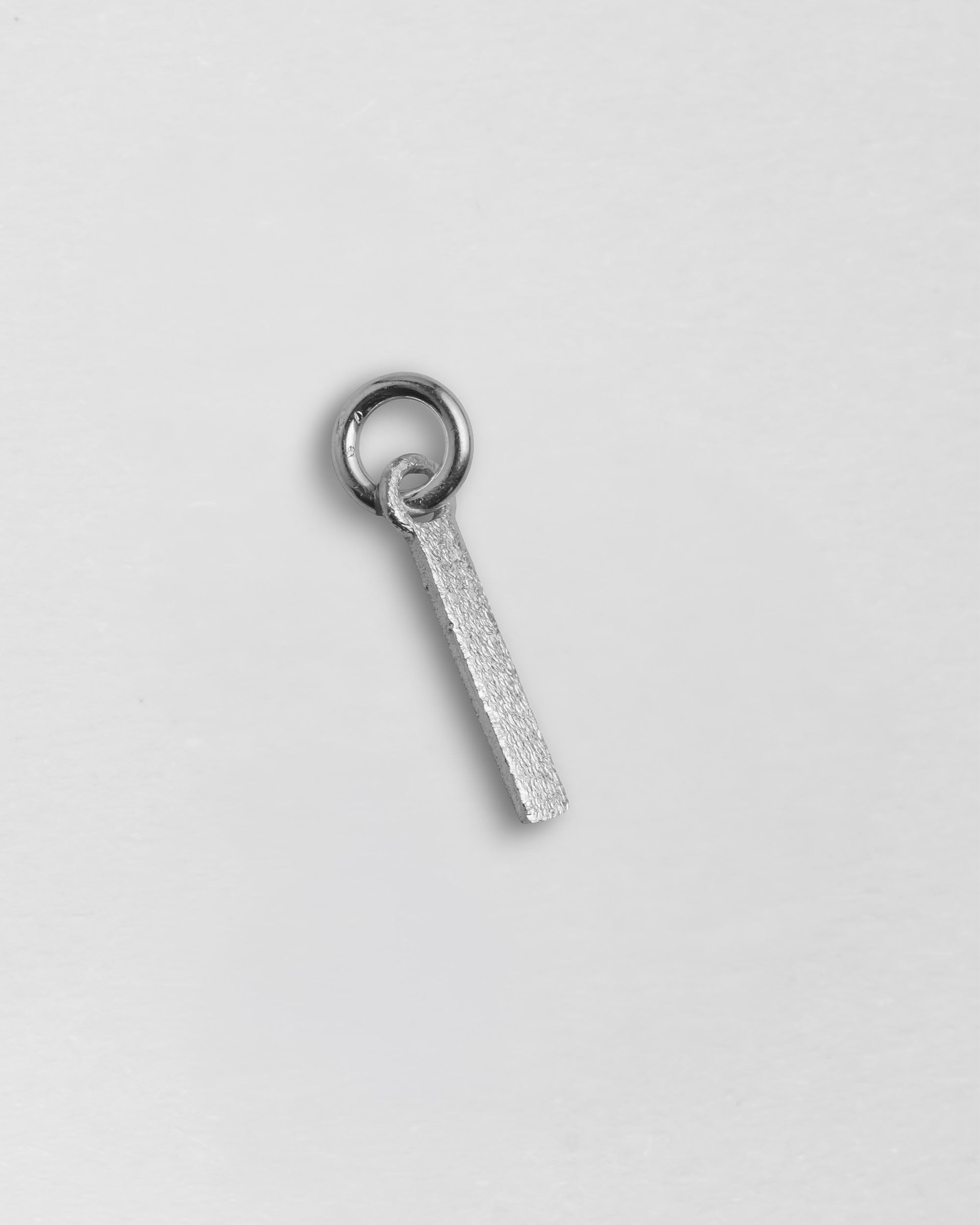 Personalised Initial Letter Charm - Sterling Silver