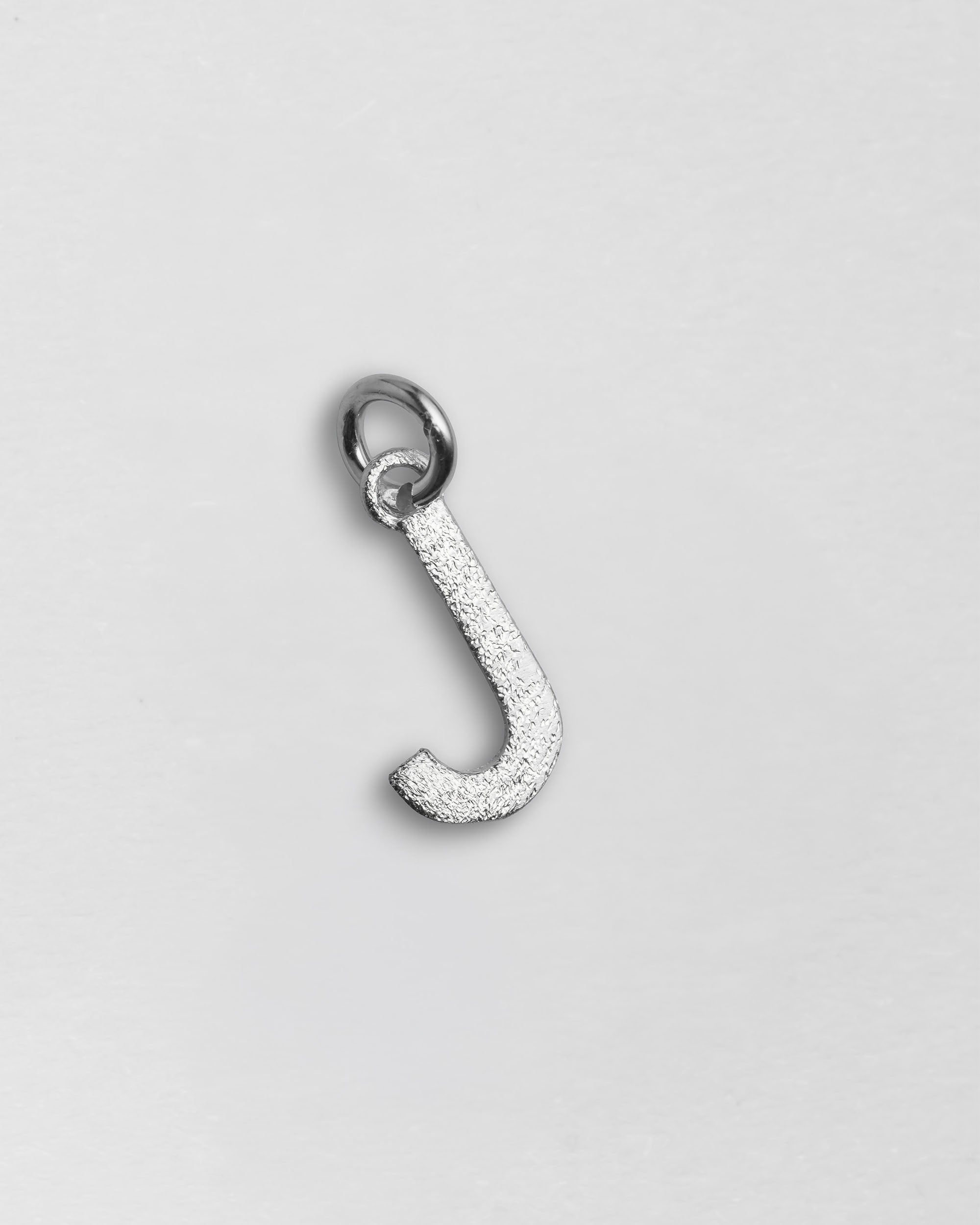 Personalised Initial Letter Charm - Sterling Silver