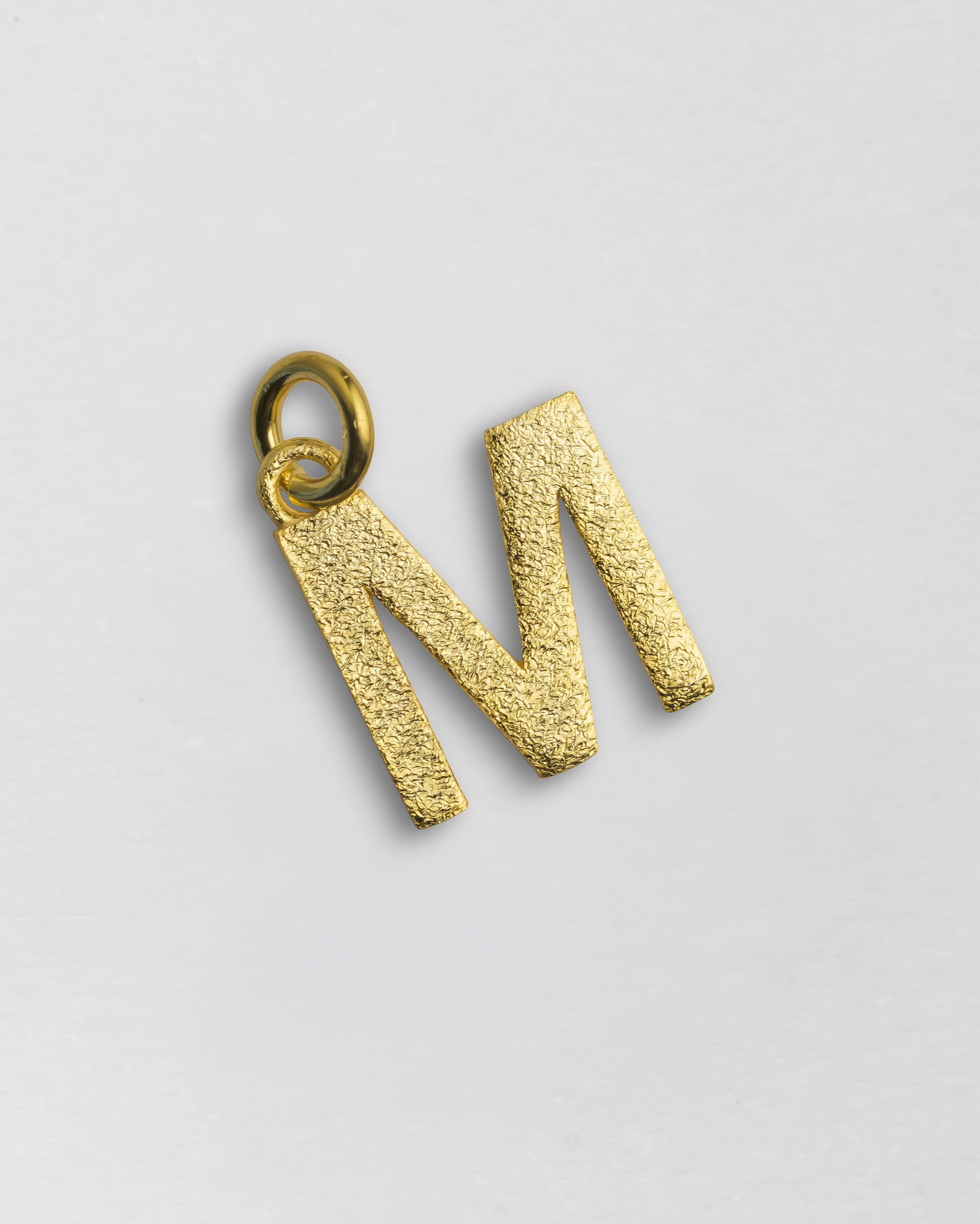 Personalised Initial Letter Charm - Sterling Silver
