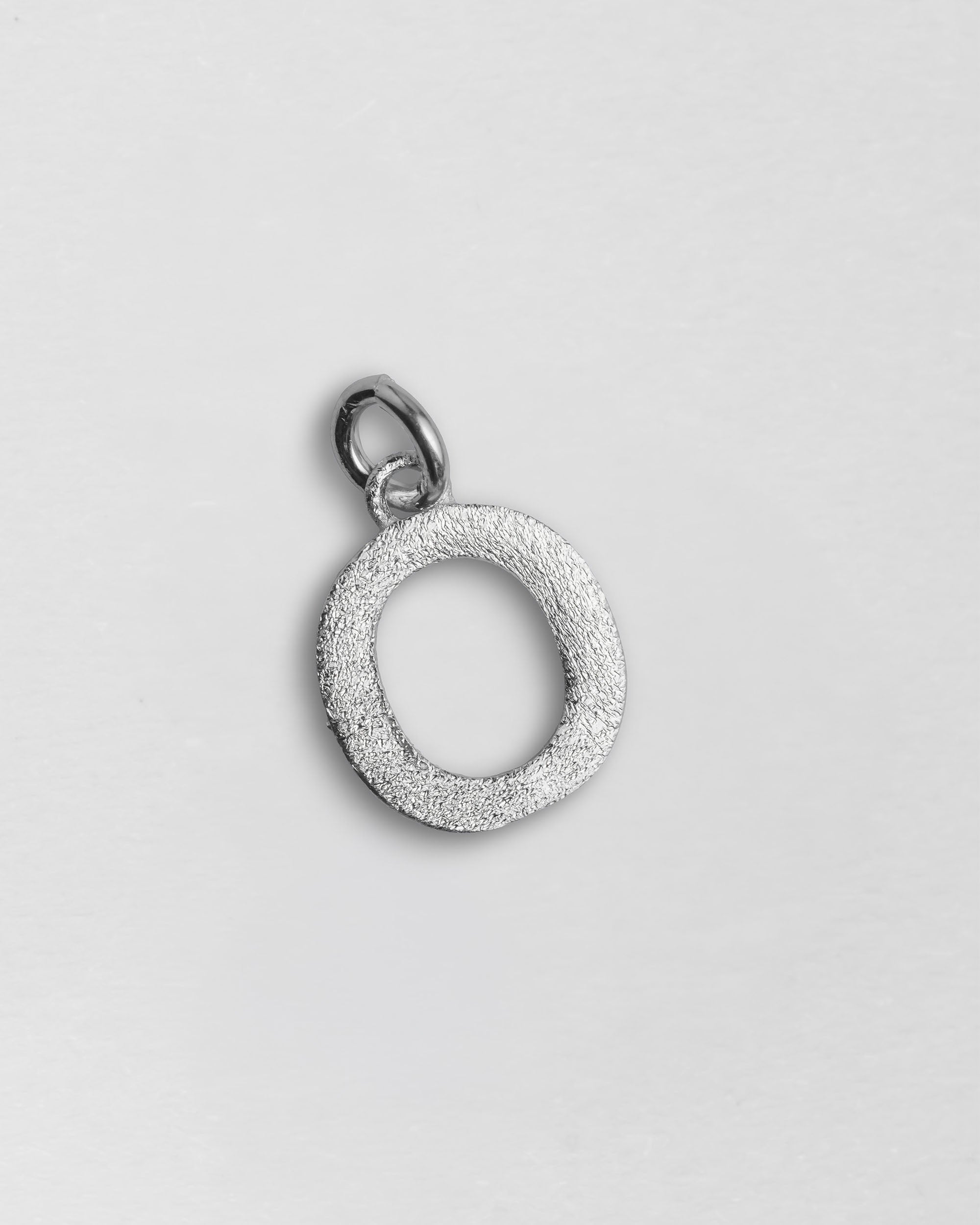 Personalised Initial Letter Charm - Sterling Silver