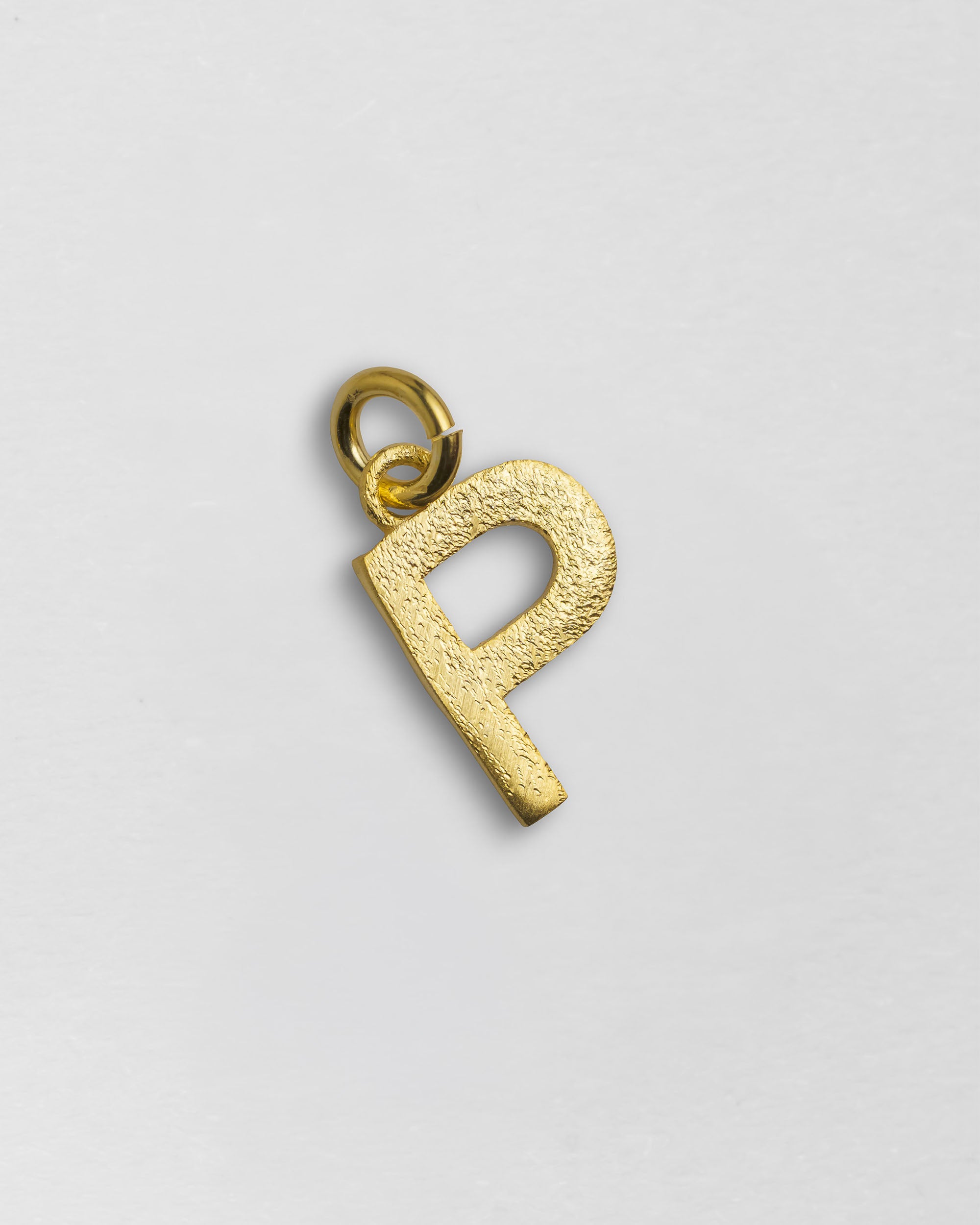 Personalised Initial Letter Charm - Sterling Silver