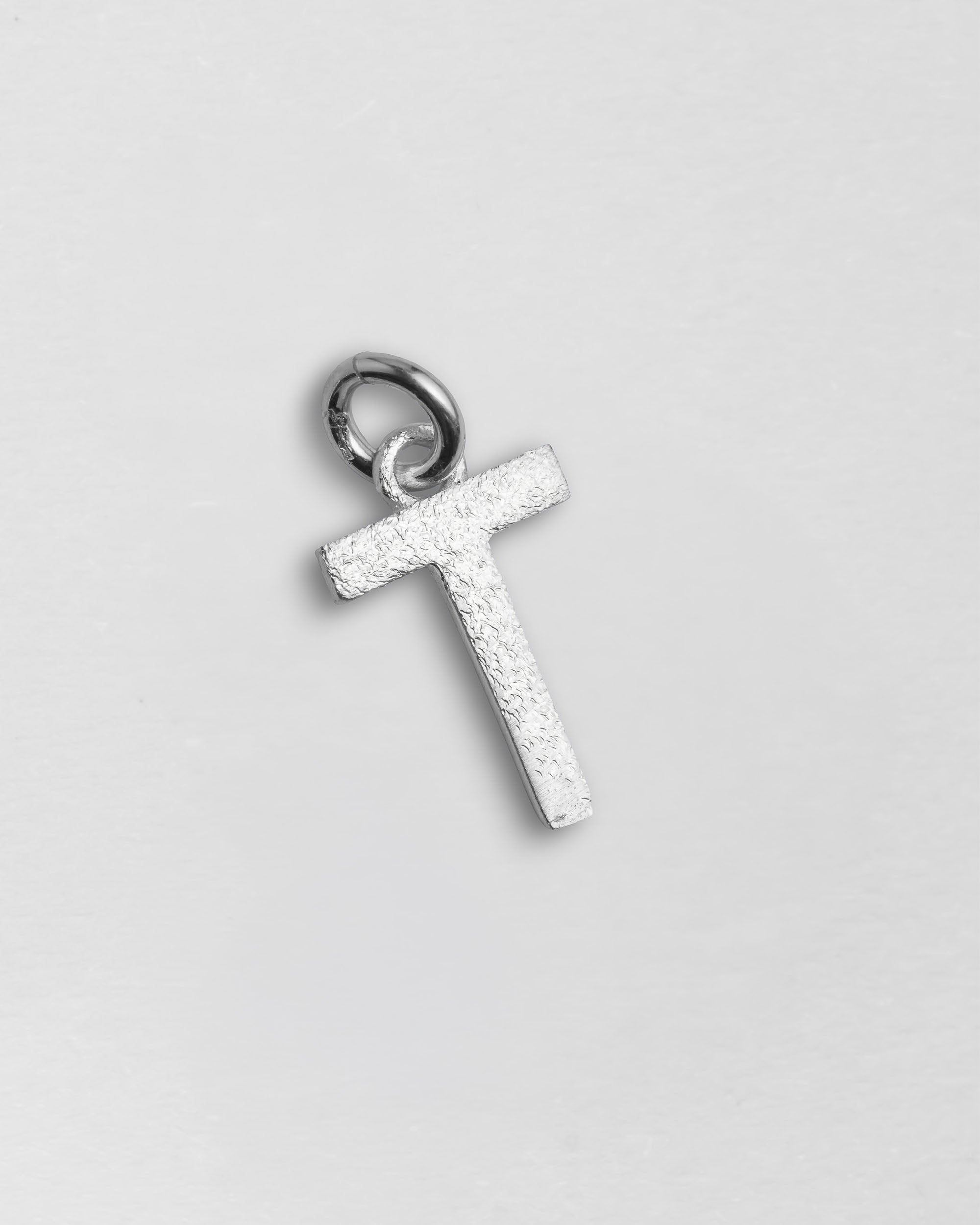 Personalised Initial Letter Charm - Sterling Silver