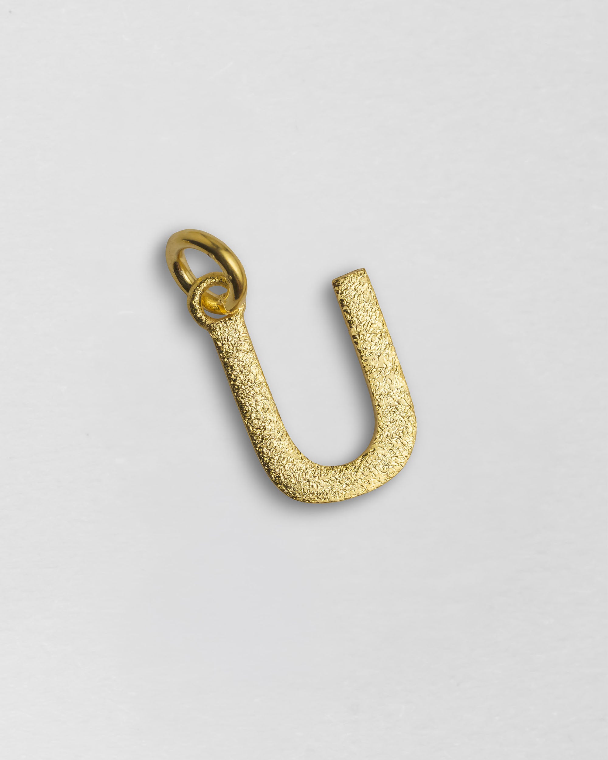 Personalised Initial Letter Charm - Sterling Silver
