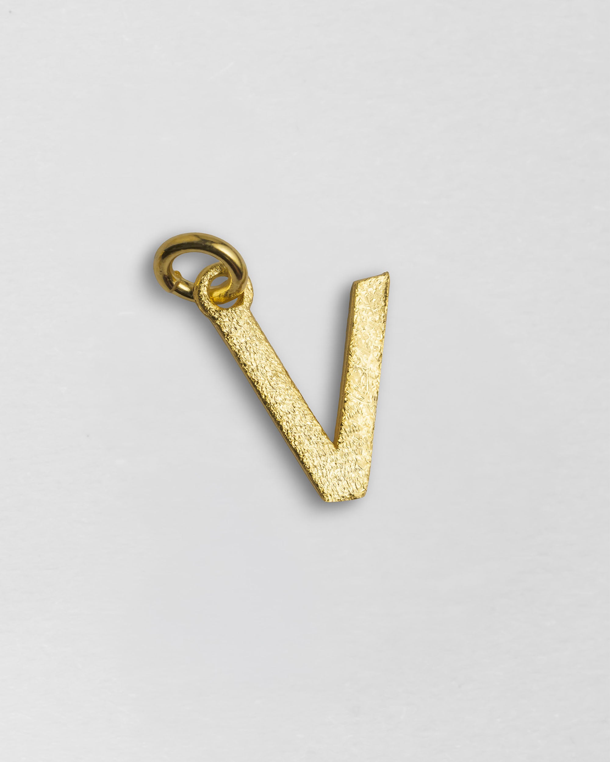 Personalised Initial Letter Charm - Sterling Silver