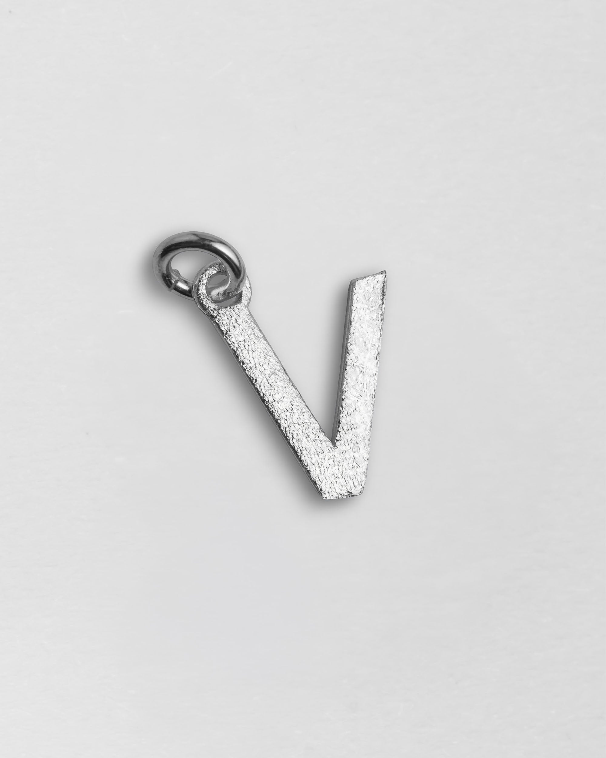 Personalised Initial Letter Charm - Sterling Silver