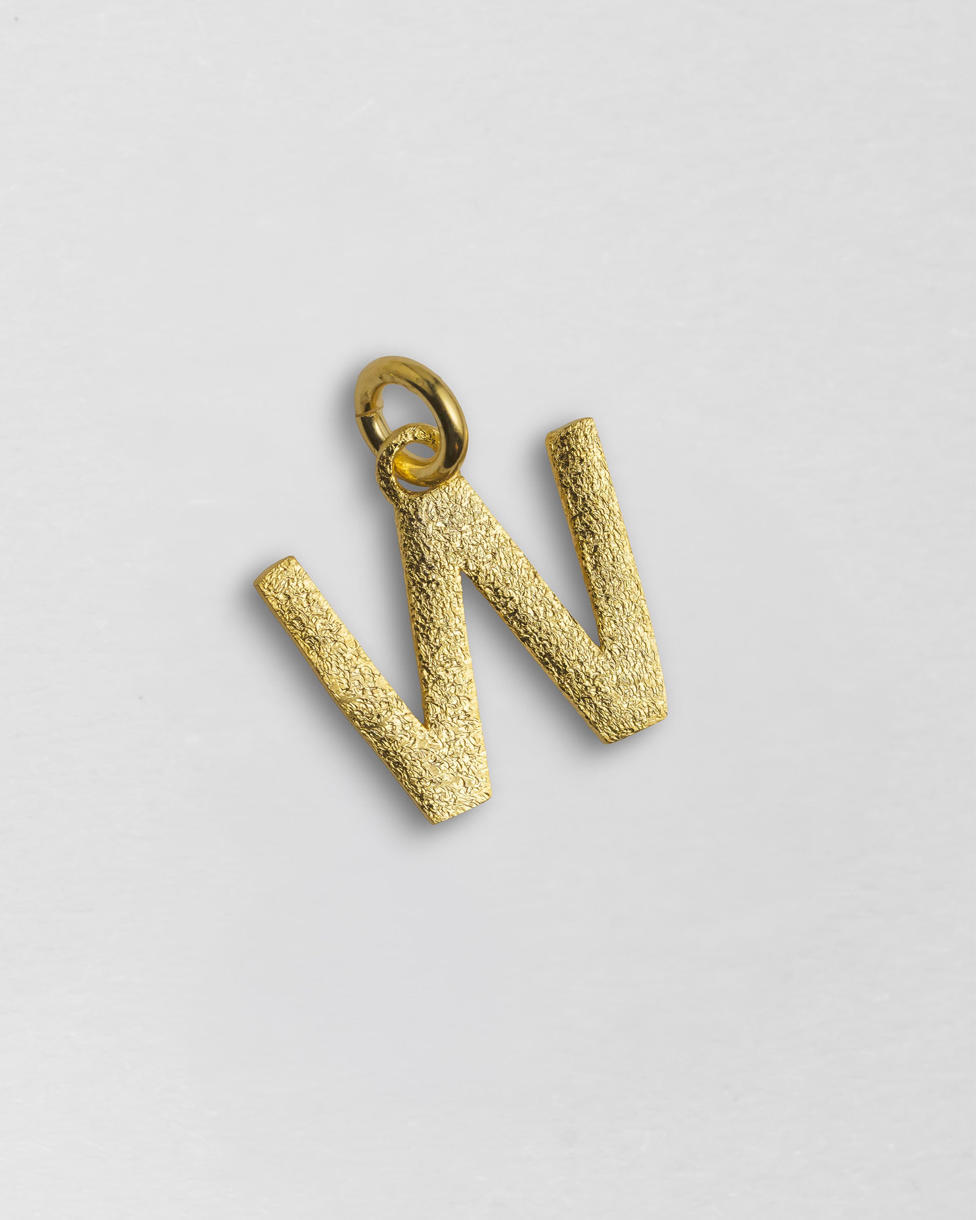 Personalised Initial Letter Charm - Sterling Silver