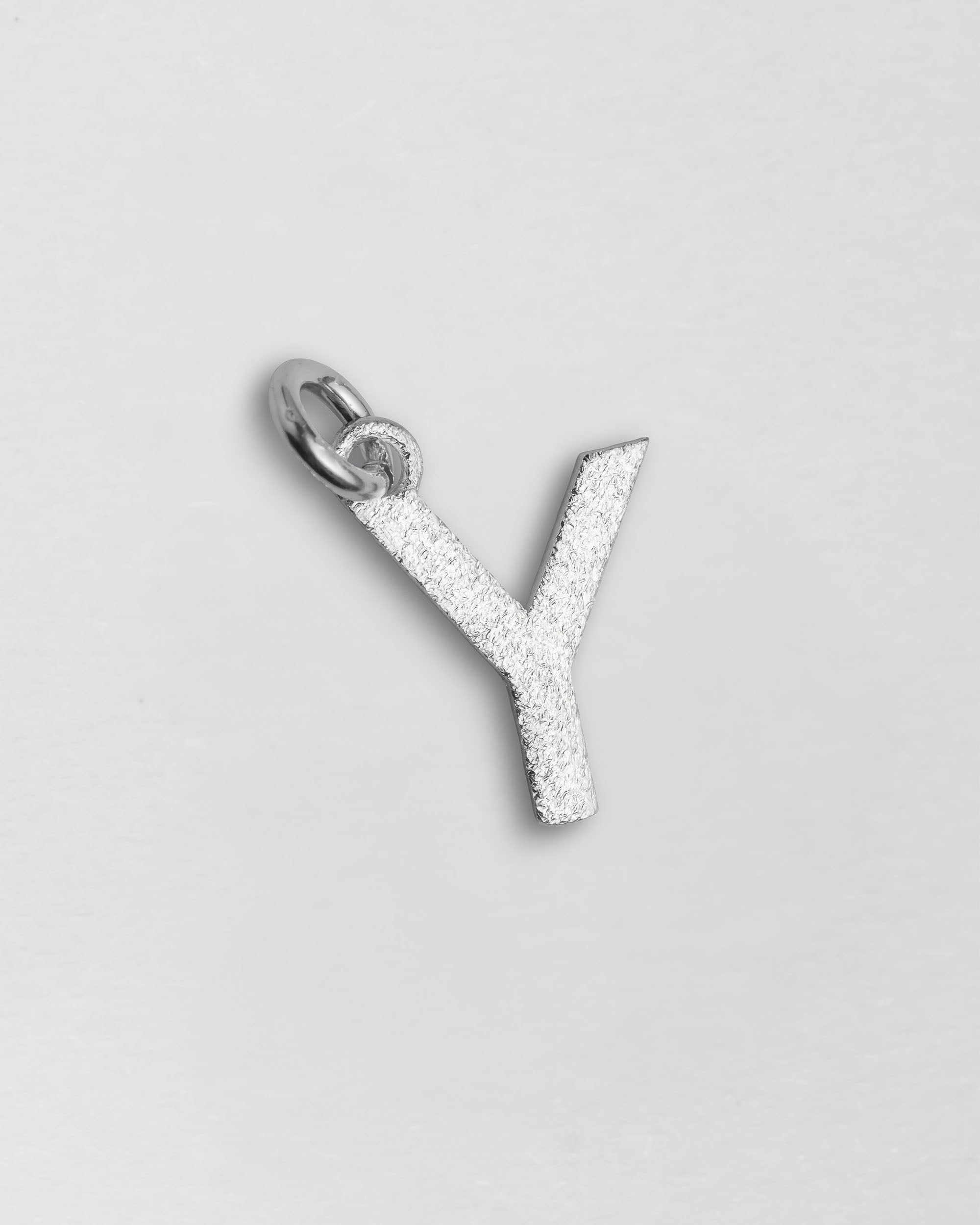 Personalised Initial Letter Charm - Sterling Silver