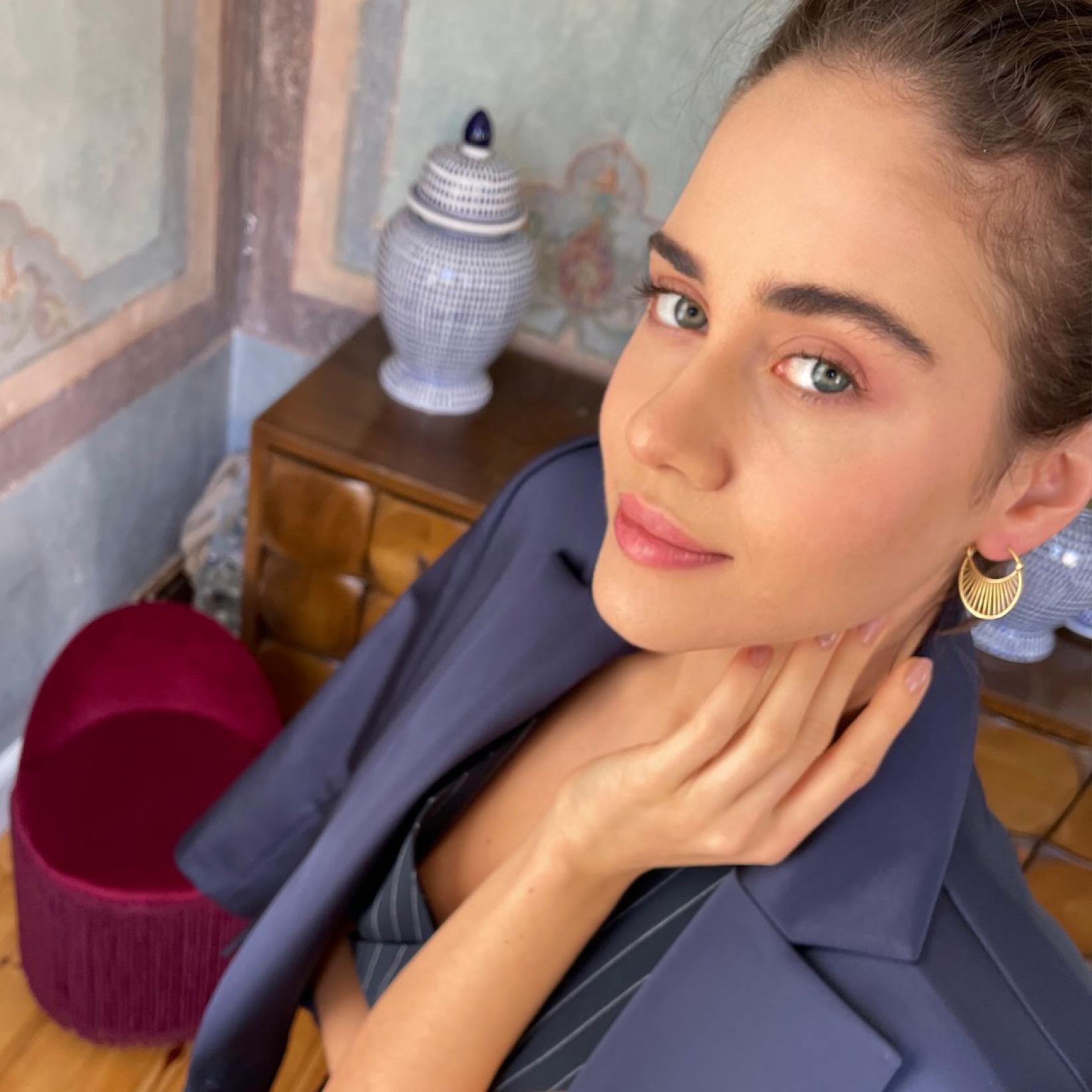 Antique Daylight Midi Earrings - Sterling Silver