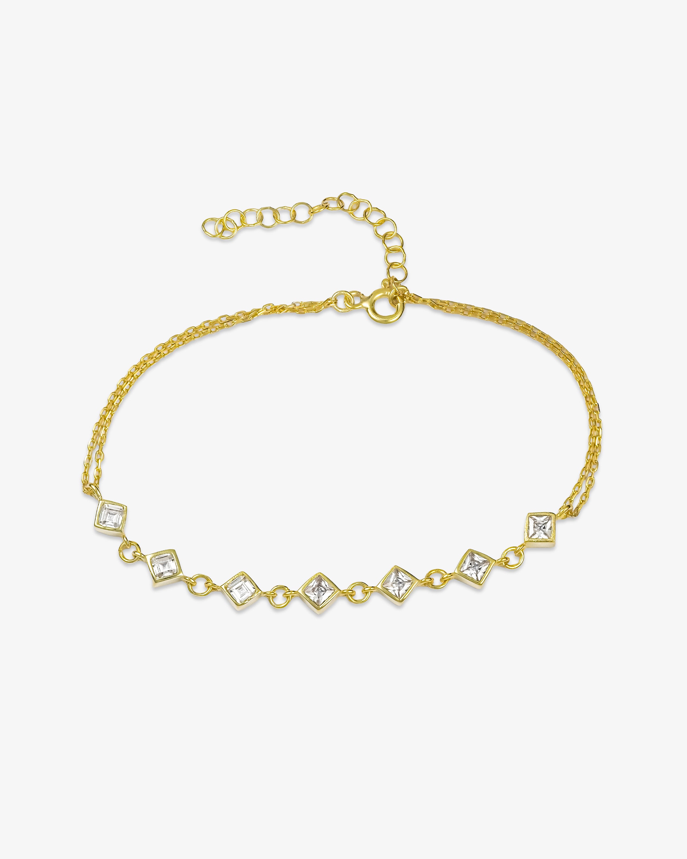 Geometric Charm Bracelet