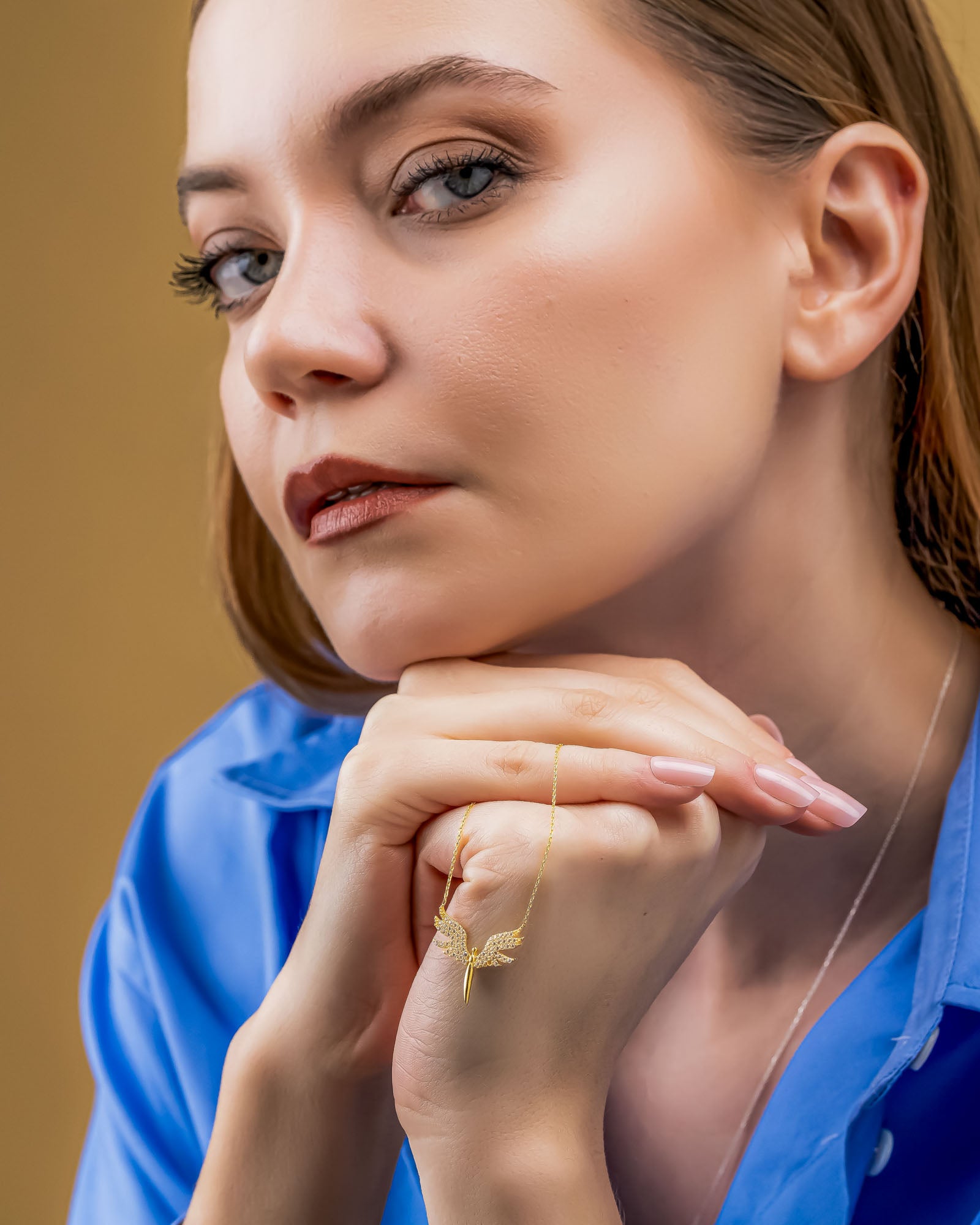 Guardian Angel Necklace - Sterling Silver