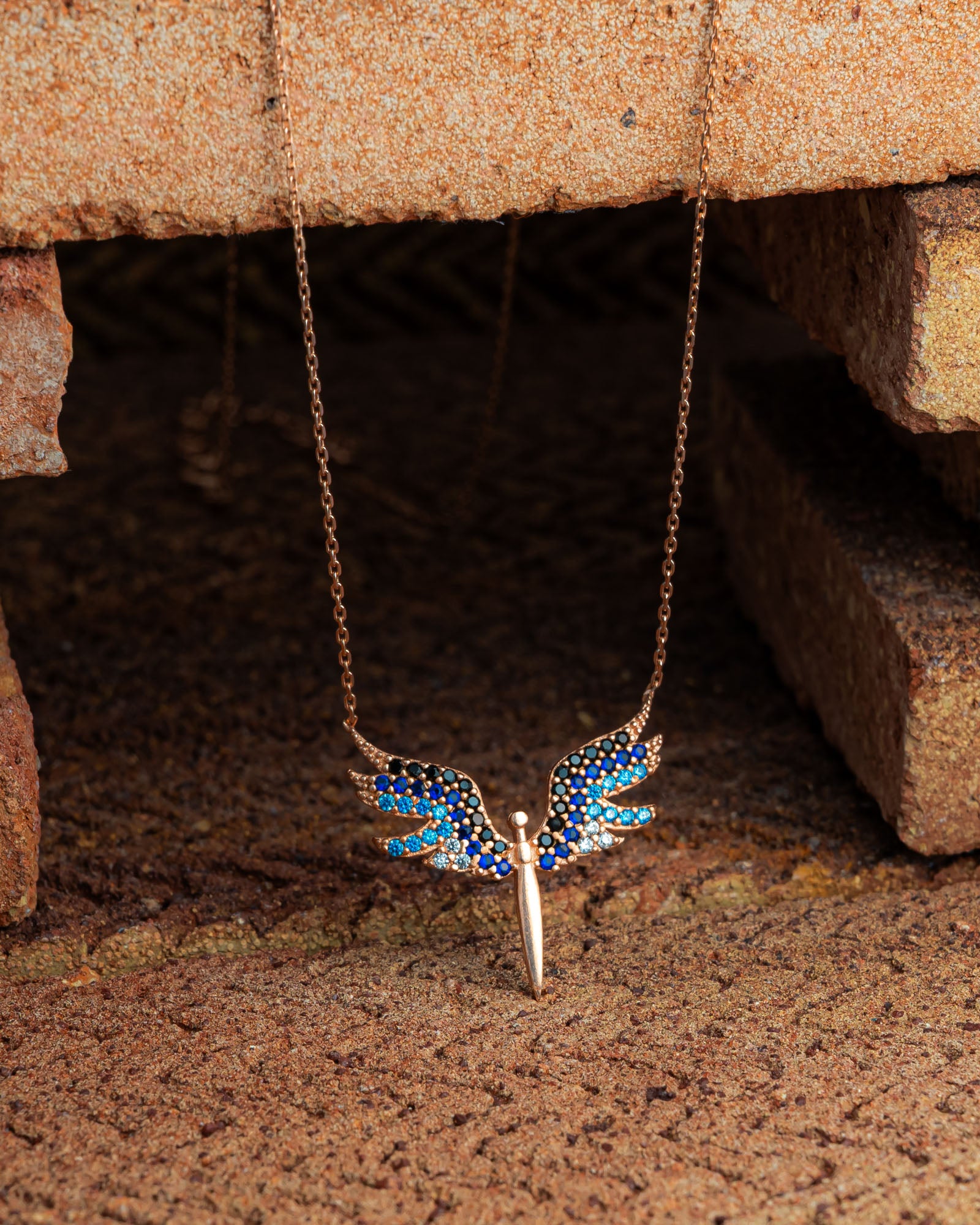 Guardian Angel Necklace - Sterling Silver