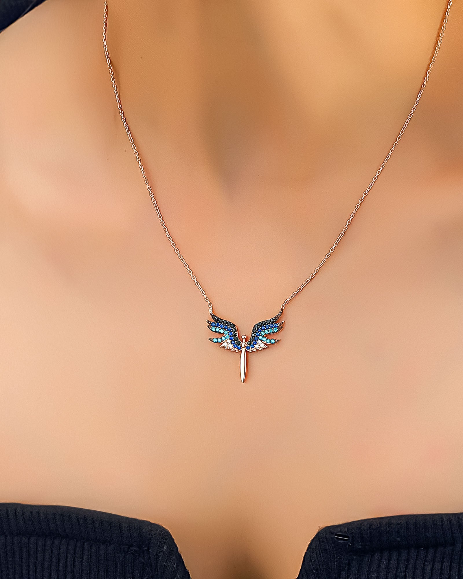 Guardian Angel Necklace - Sterling Silver