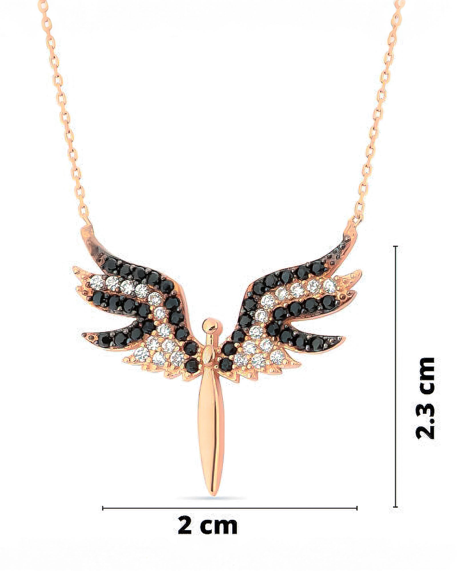 Guardian Angel Necklace - Sterling Silver