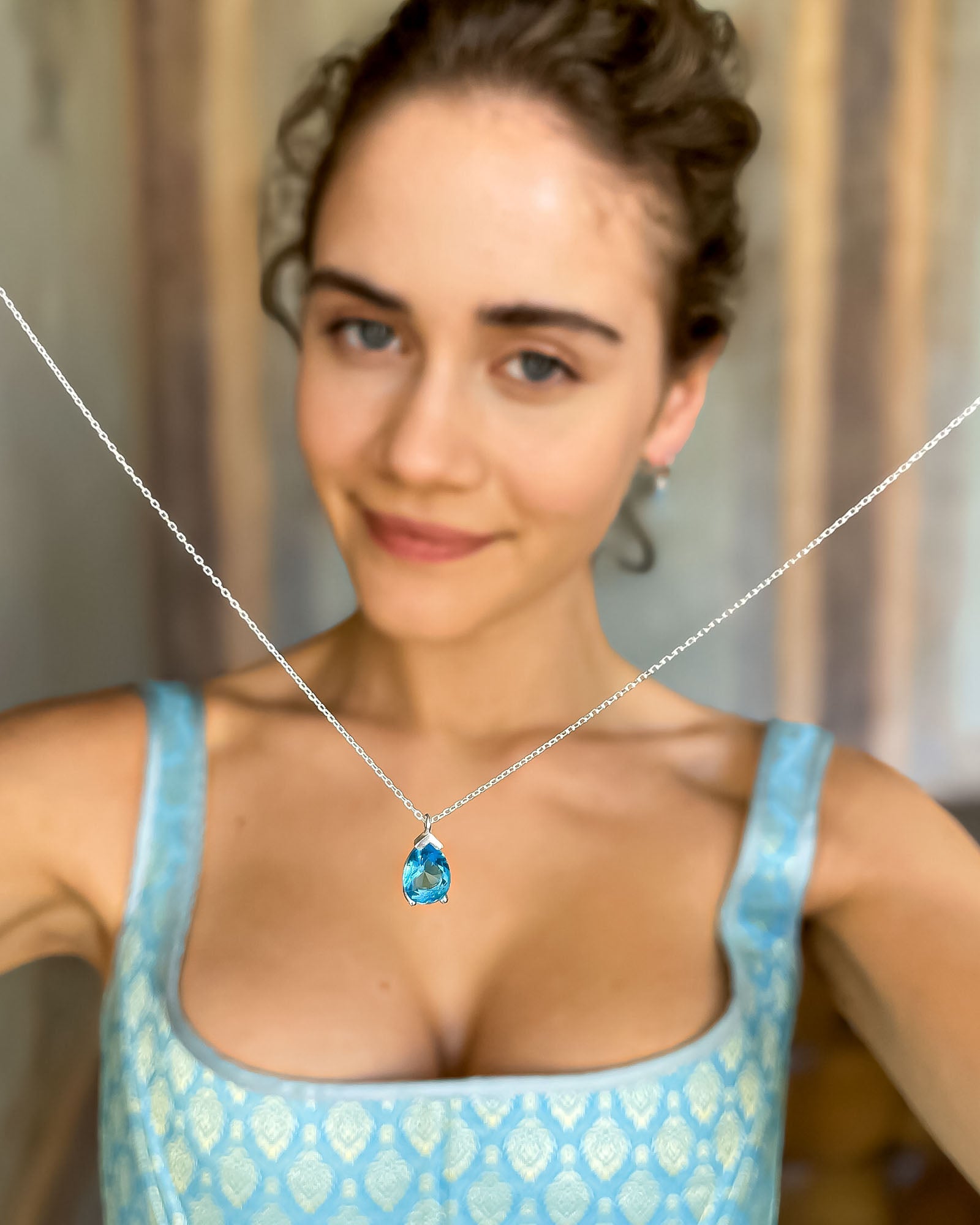 Birthstone Jewelry Set Gold - Sterling Silver