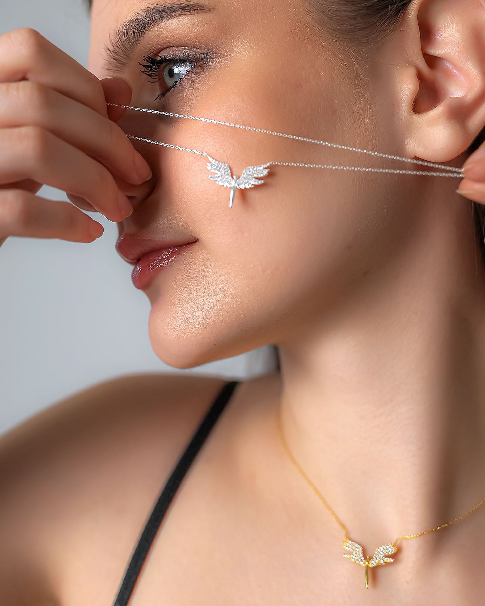 Guardian Angel Necklace - Sterling Silver