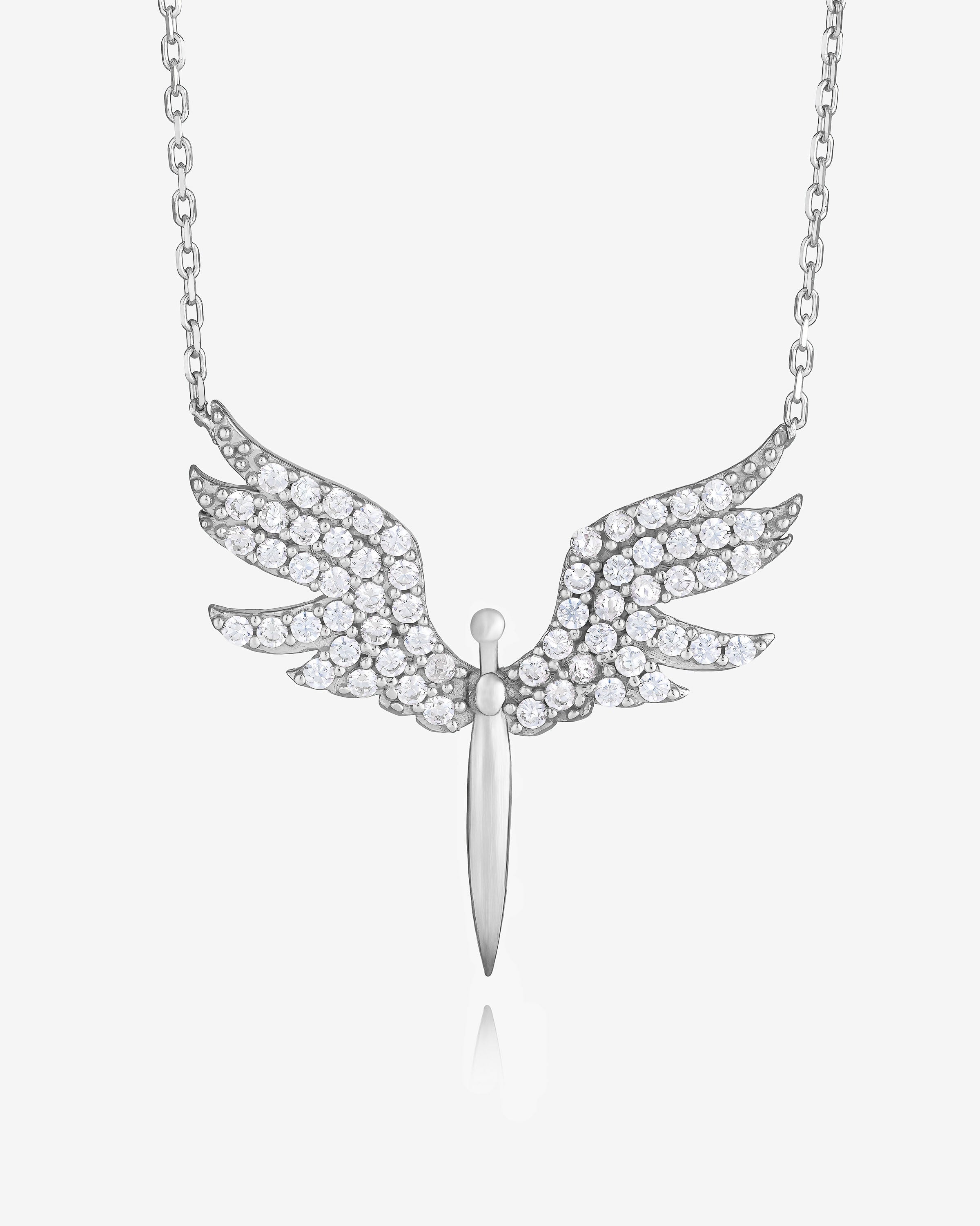 Guardian Angel Necklace - Sterling Silver