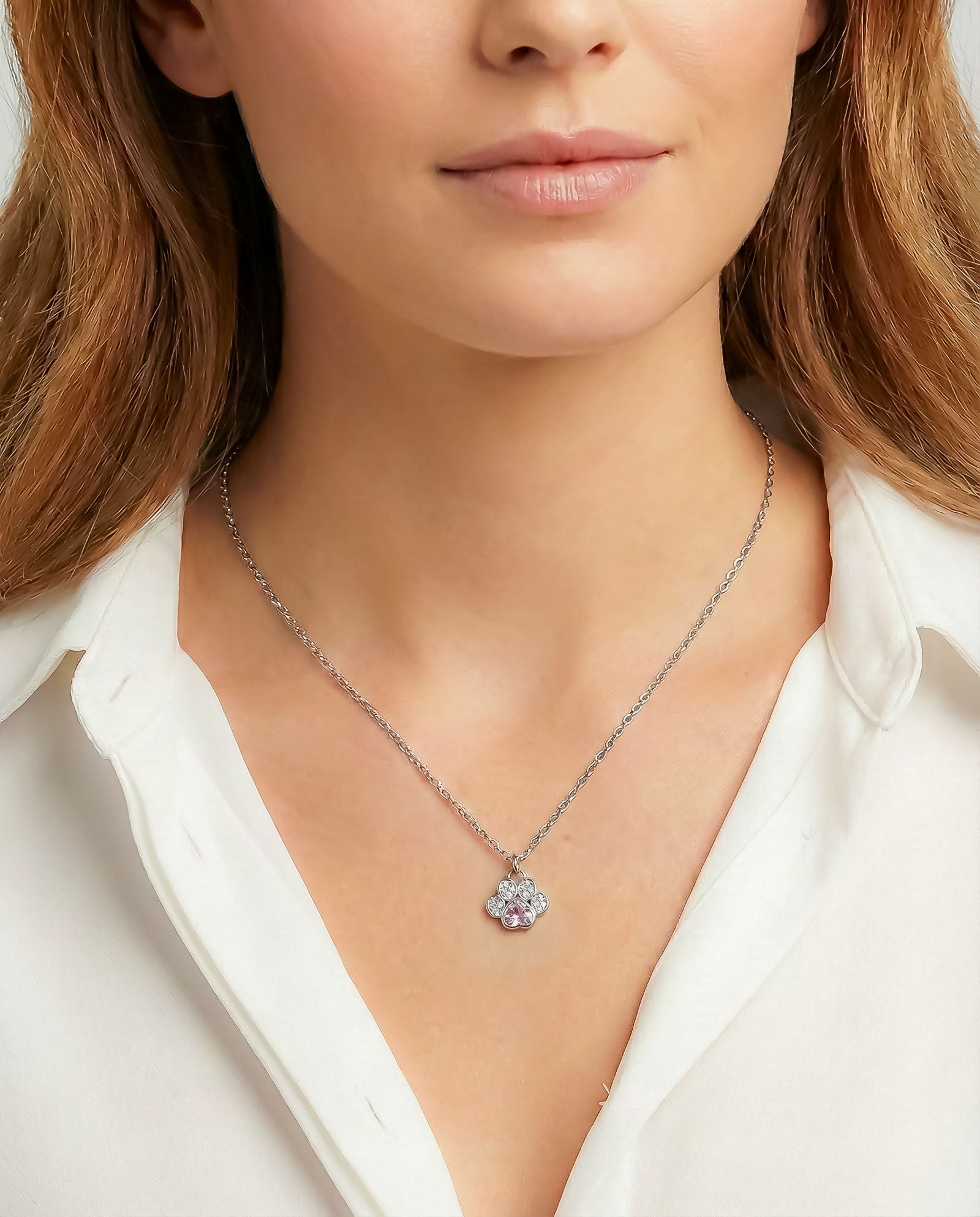 Minimal Paw Necklace