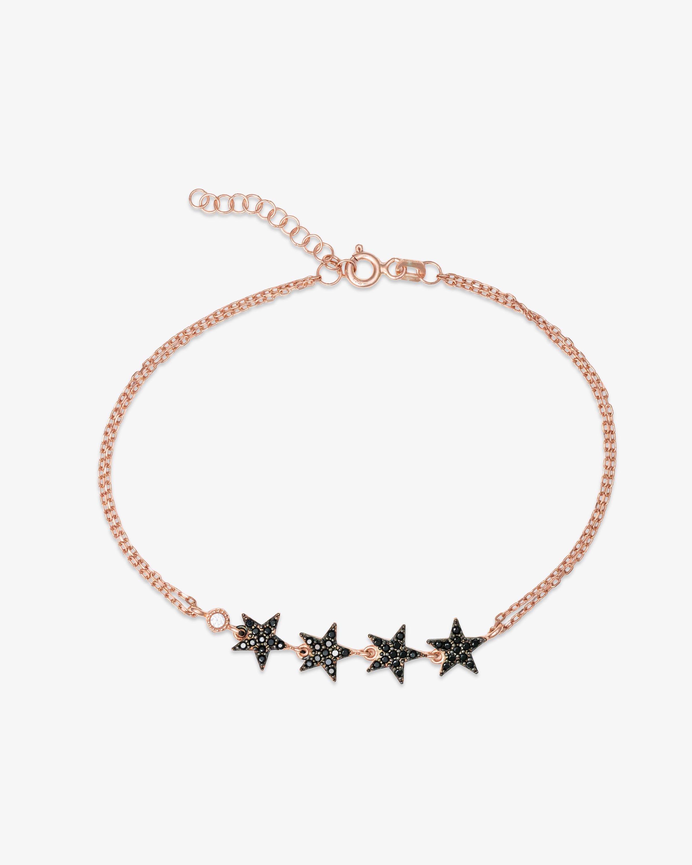 Star Chain Bracelet - Sterling Silver