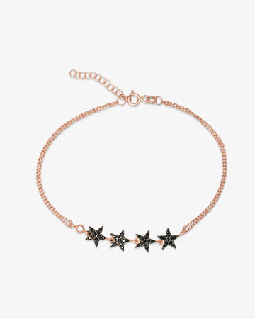 Star Chain Bracelet - Sterling Silver