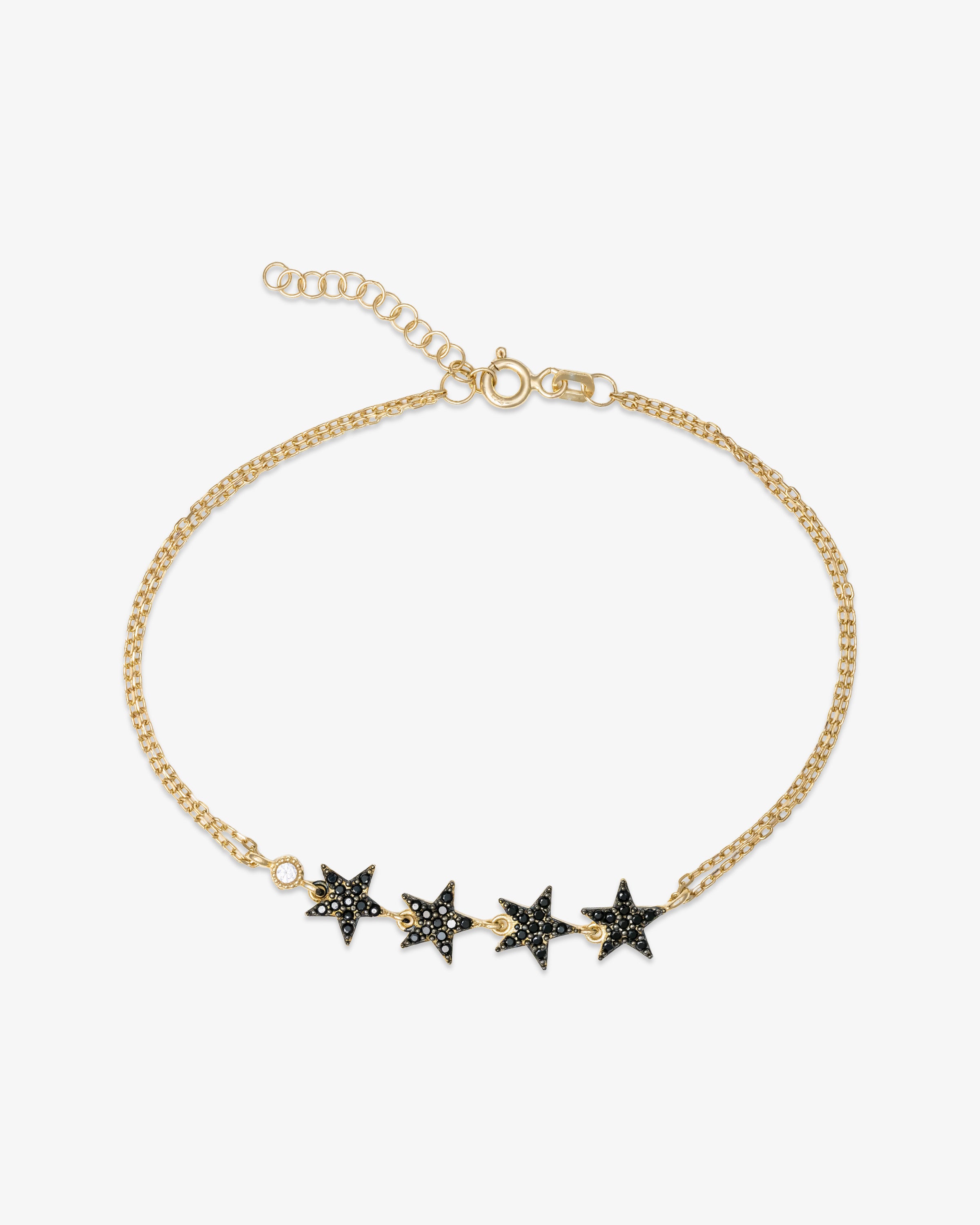 Star Chain Bracelet - Sterling Silver