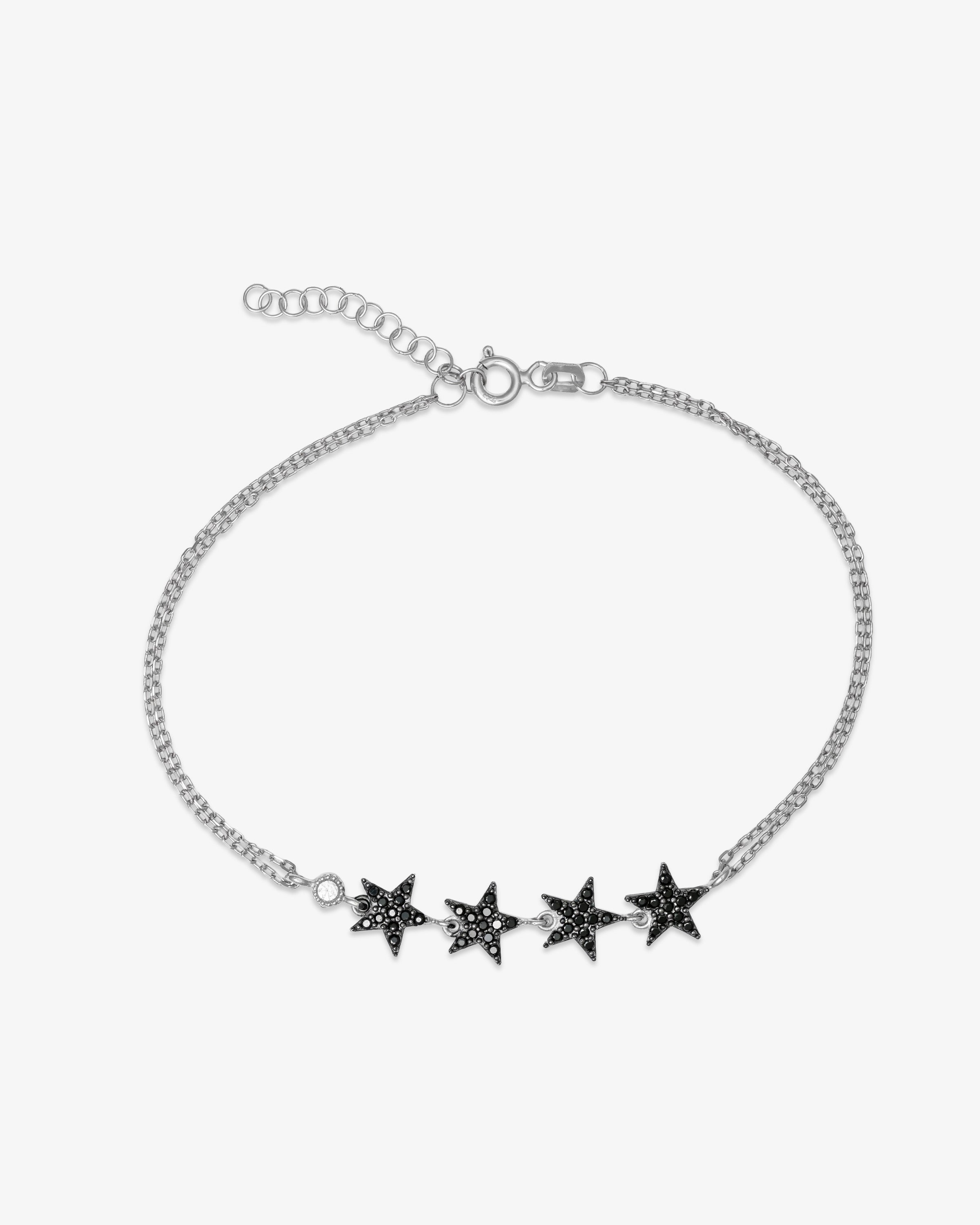 Star Chain Bracelet - Sterling Silver
