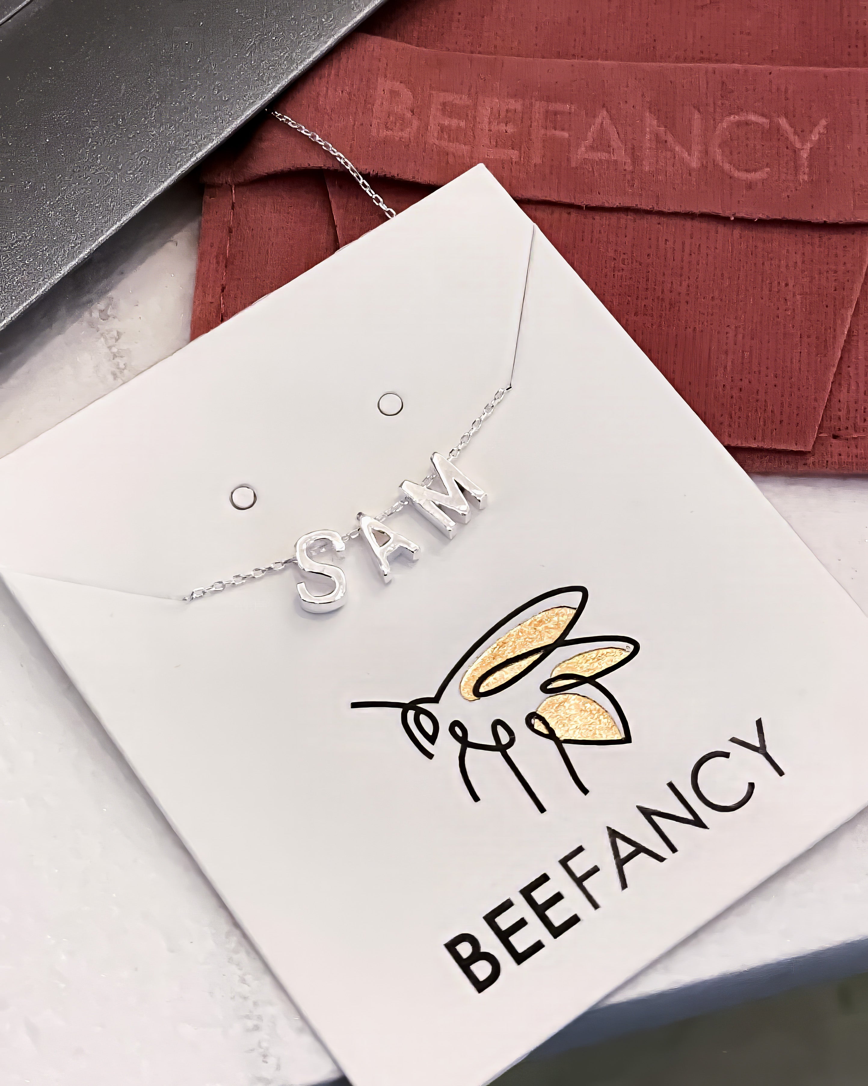 Personalised Name Necklace - Sterling Silver