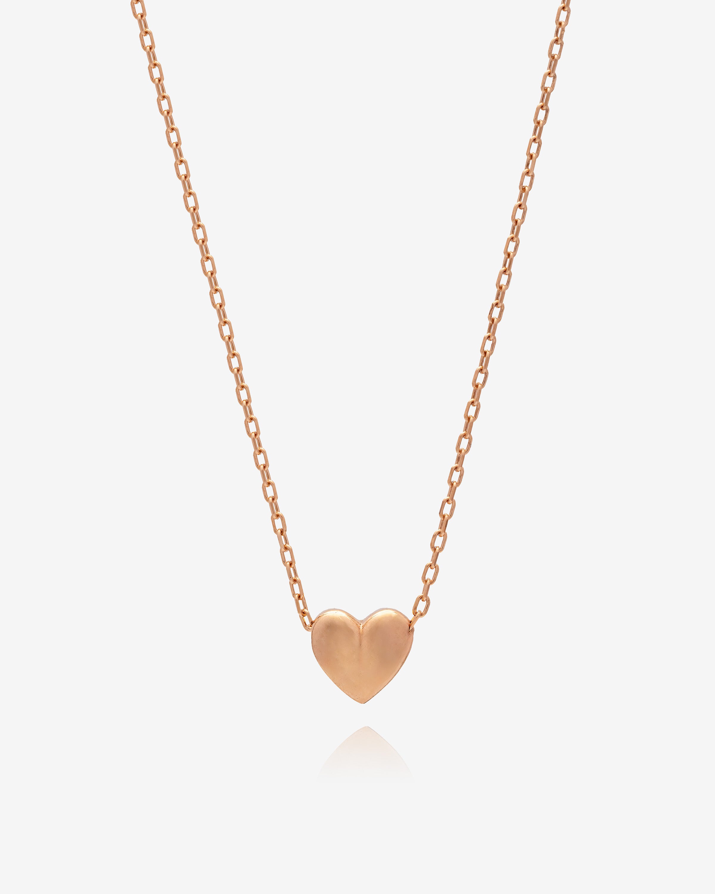 Dainty Heart Necklace - Sterling Silver