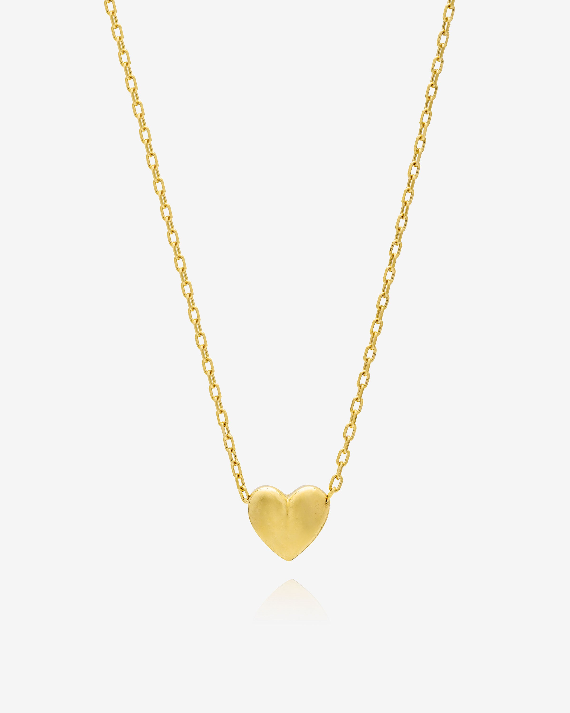 Dainty Heart Necklace - Sterling Silver