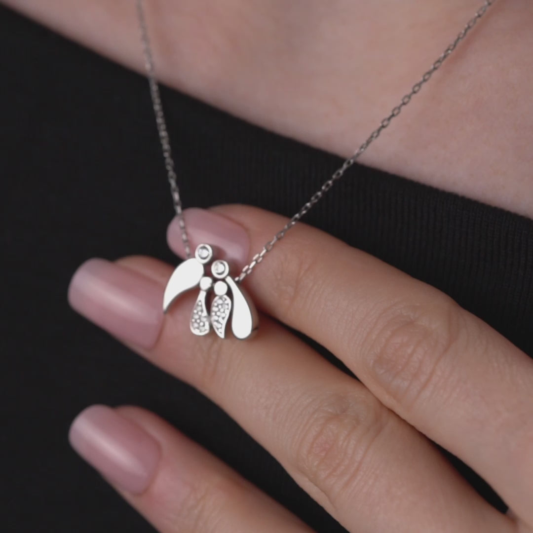 Personalised Family Bond Necklace - Sterling Silver